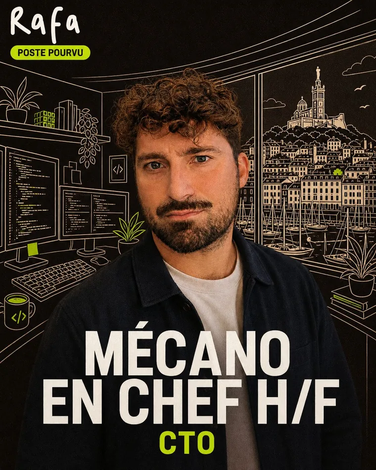 Annonce Rafa · Mécano en chef H/F