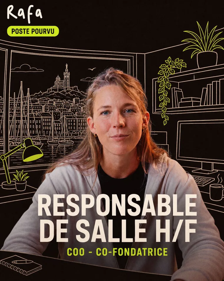 Annonce Rafa · Responsable de salle H/F