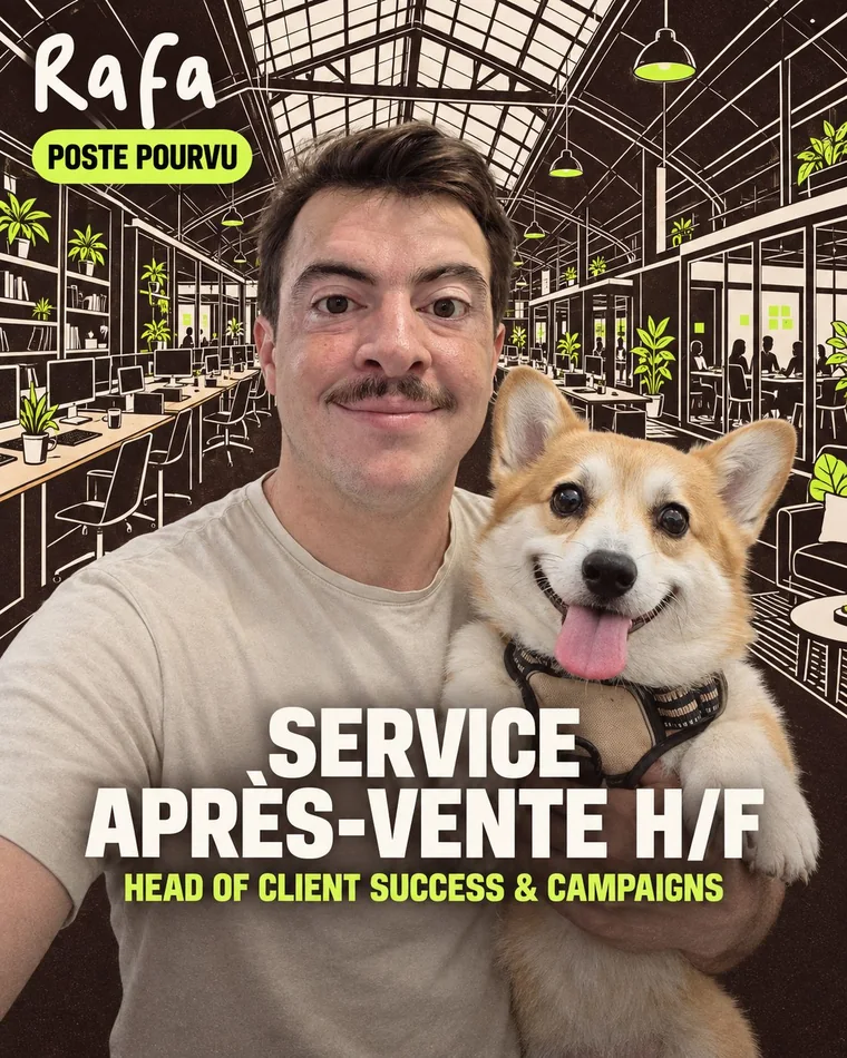 Annonce Rafa · Service après-vente H/F