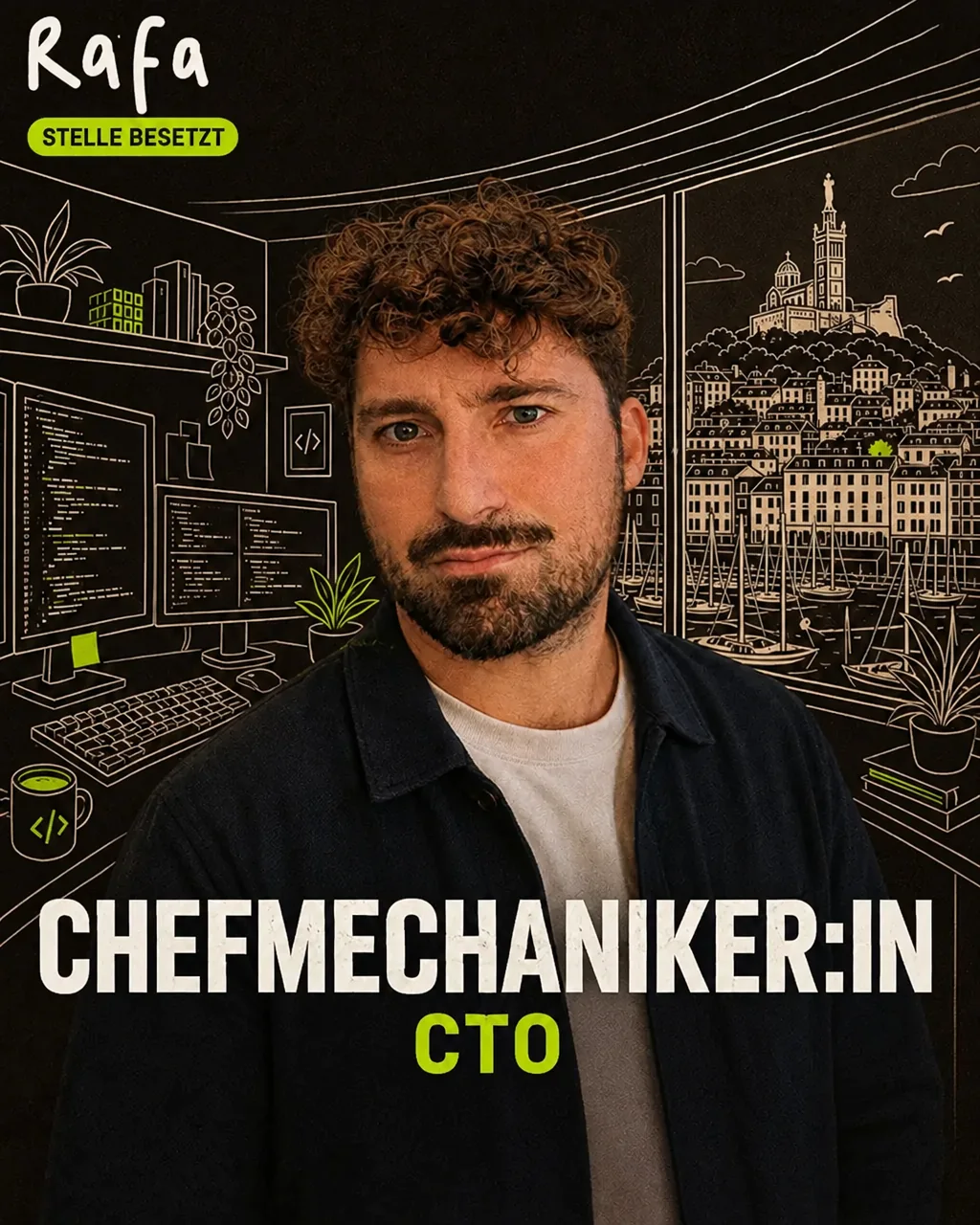 Rafa-Anzeige · Chefmechaniker:in
