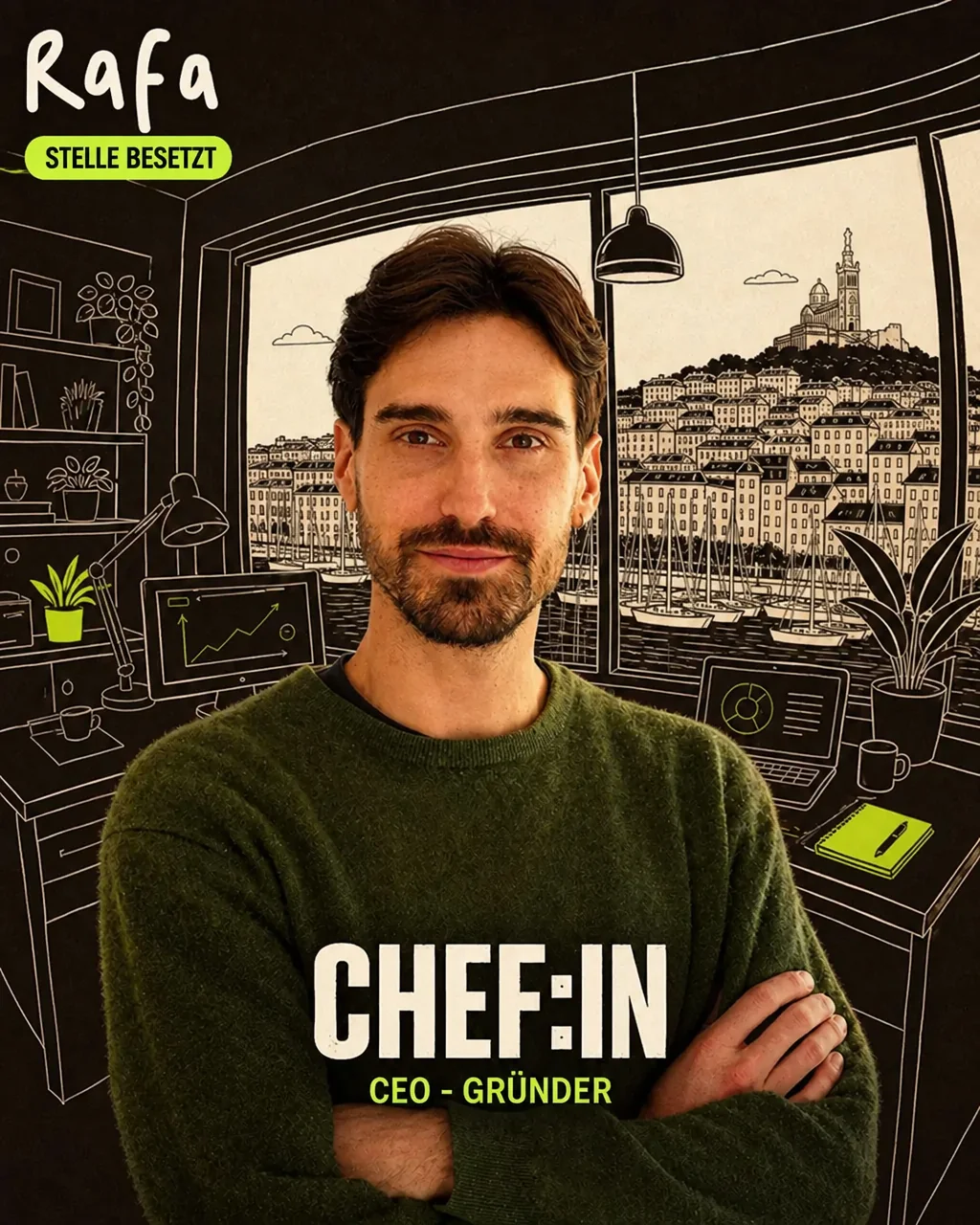 Rafa-Anzeige · Chef:in