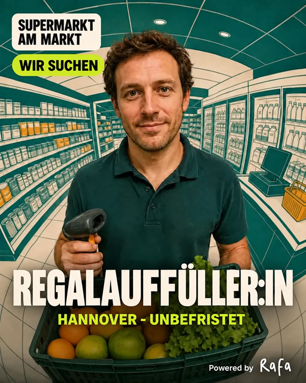 Anzeige Regalauffüller:in, Supermarkt am Markt · Hannover