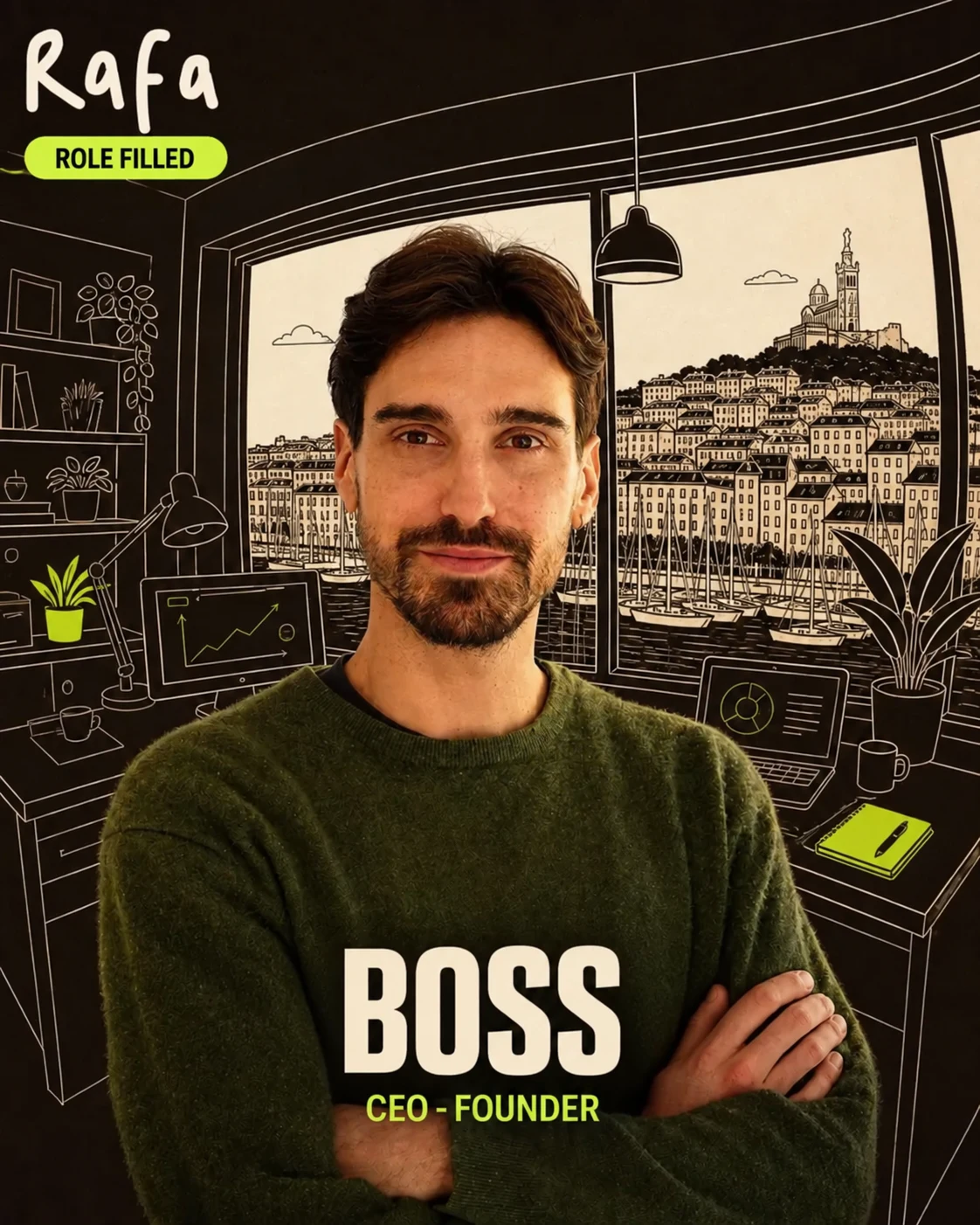 Rafa job ad · The Boss