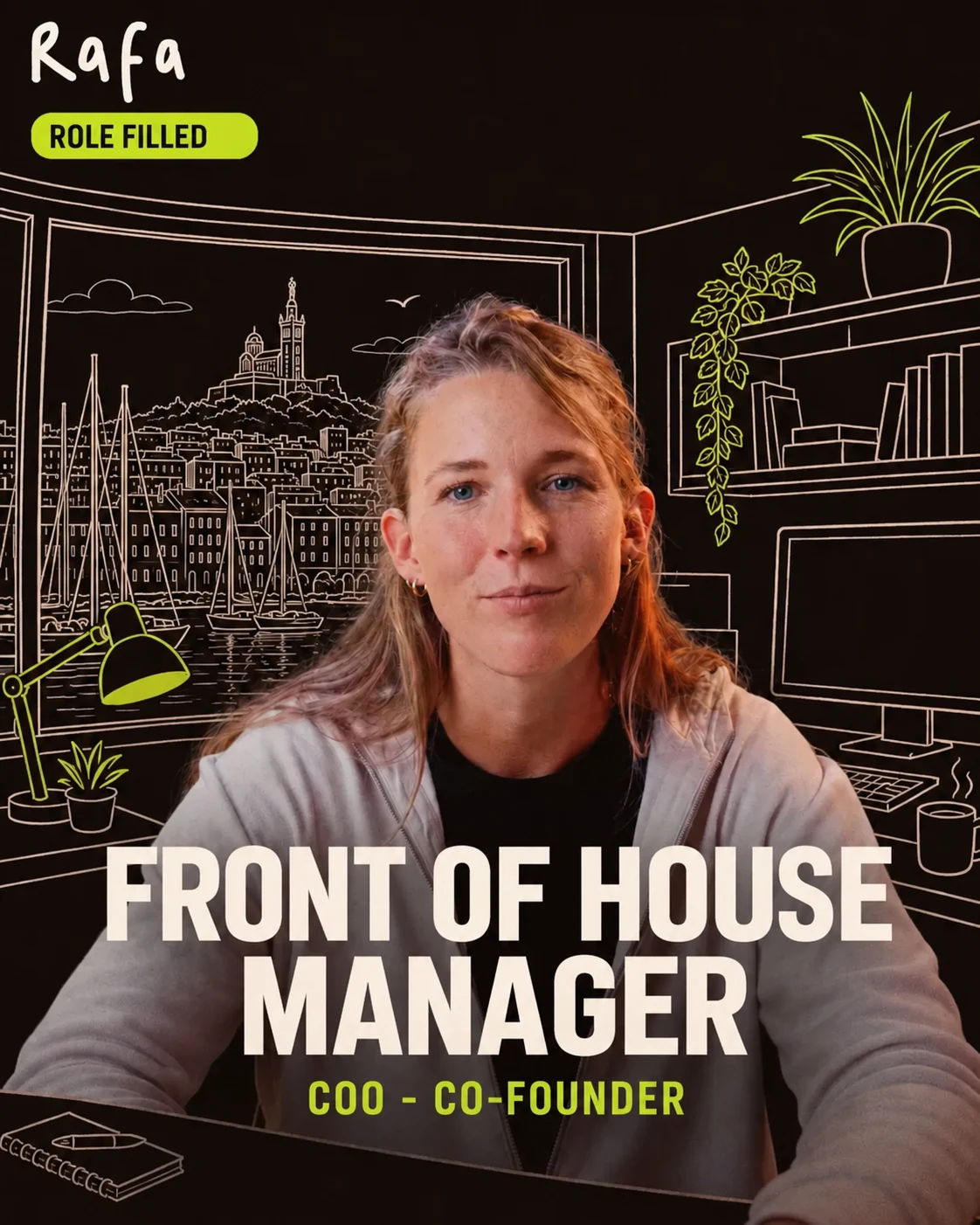 Rafa ad · Front of House Manager